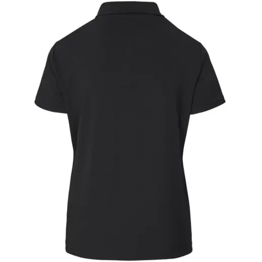 Ladies Prima Stretch Golf Shirt Black Back